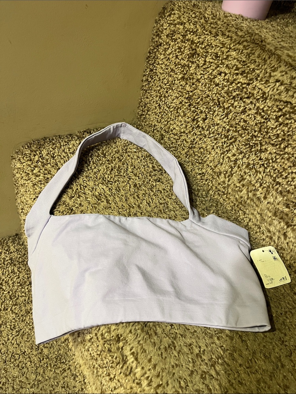 Free People Pale Lavender Sports Bra